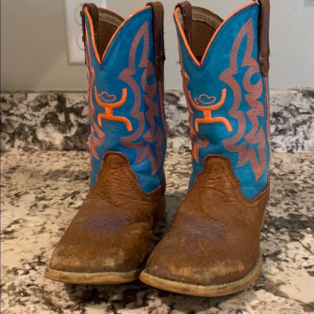 Boy Twisted X/Hooey style boots